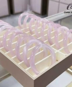 ✨ Vòng Tay Trơn Trong Suốt Đa Sắc Màu Dịu Nhẹ - Chamtrendshop 💖