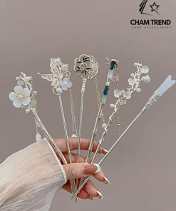 Các mẫu Trâm Cài Tóc Cổ Trang Sang Trong