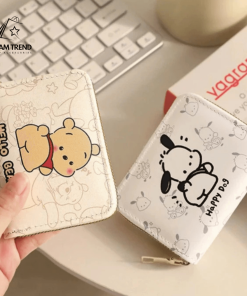 👛 Ví Cầm Tay Mini Họa Tiết Hoạt Hình Dễ Thương - Chamtrendshop 🐻🐶